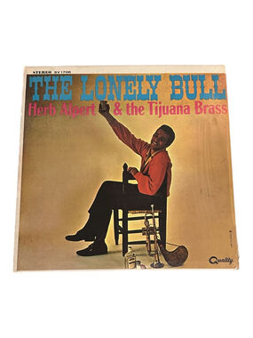 Herb Alpert & The Tijuana Brass THE LONELY BULL ORIGINAL STEREO 1962 Vinyl